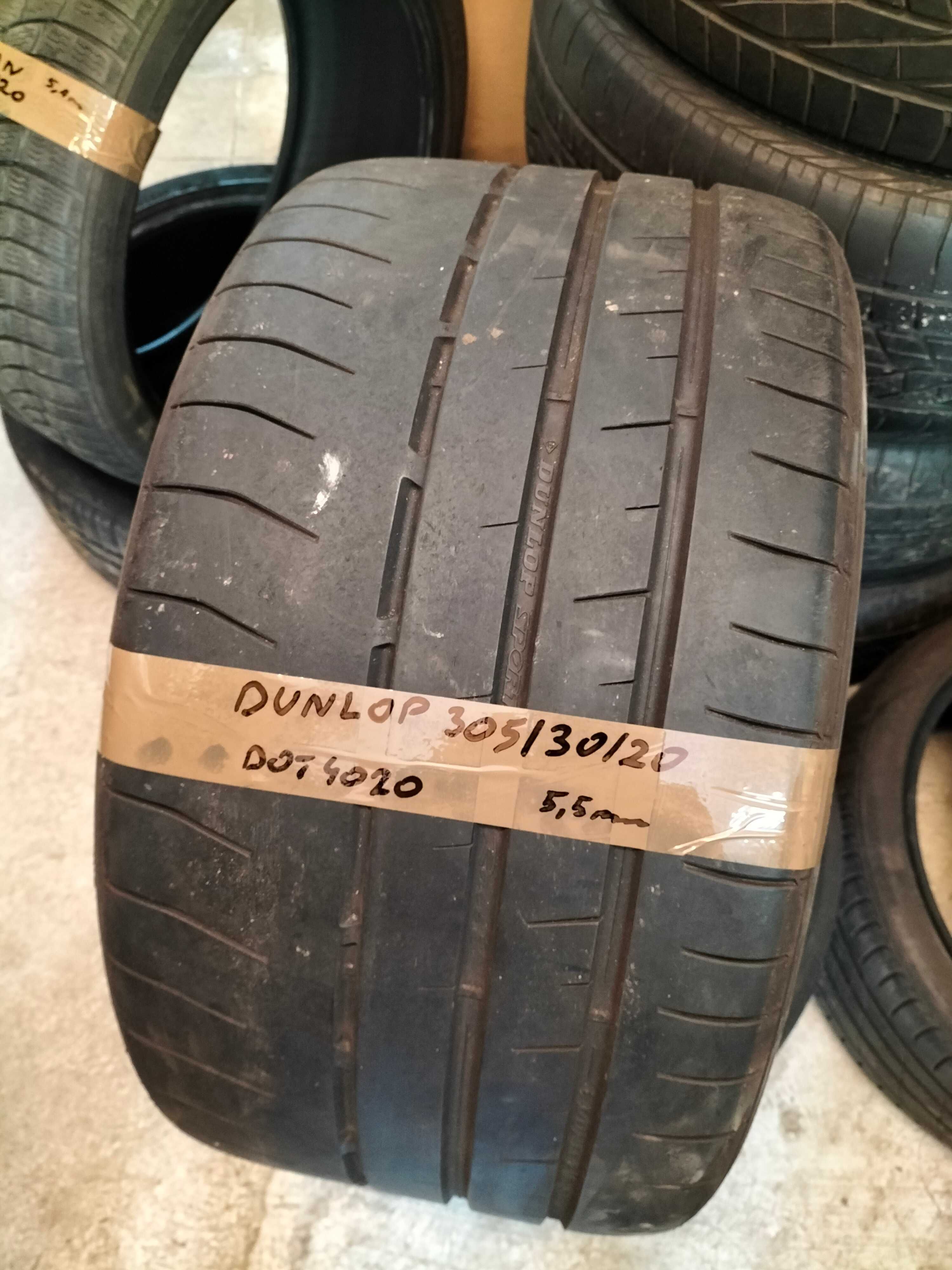 305 30 R20 Dunlop 2szt. 2020r PROMOCJA lato LUMI Porsche