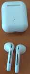 Fones brancos com capa