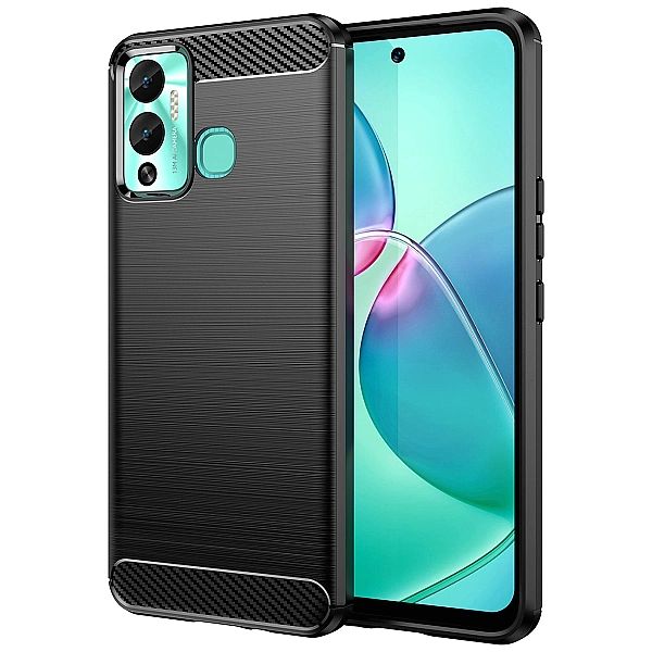 Carbon Case etui do Infinix Hot 12 Play NFC / Hot 12 Play elastyczny s