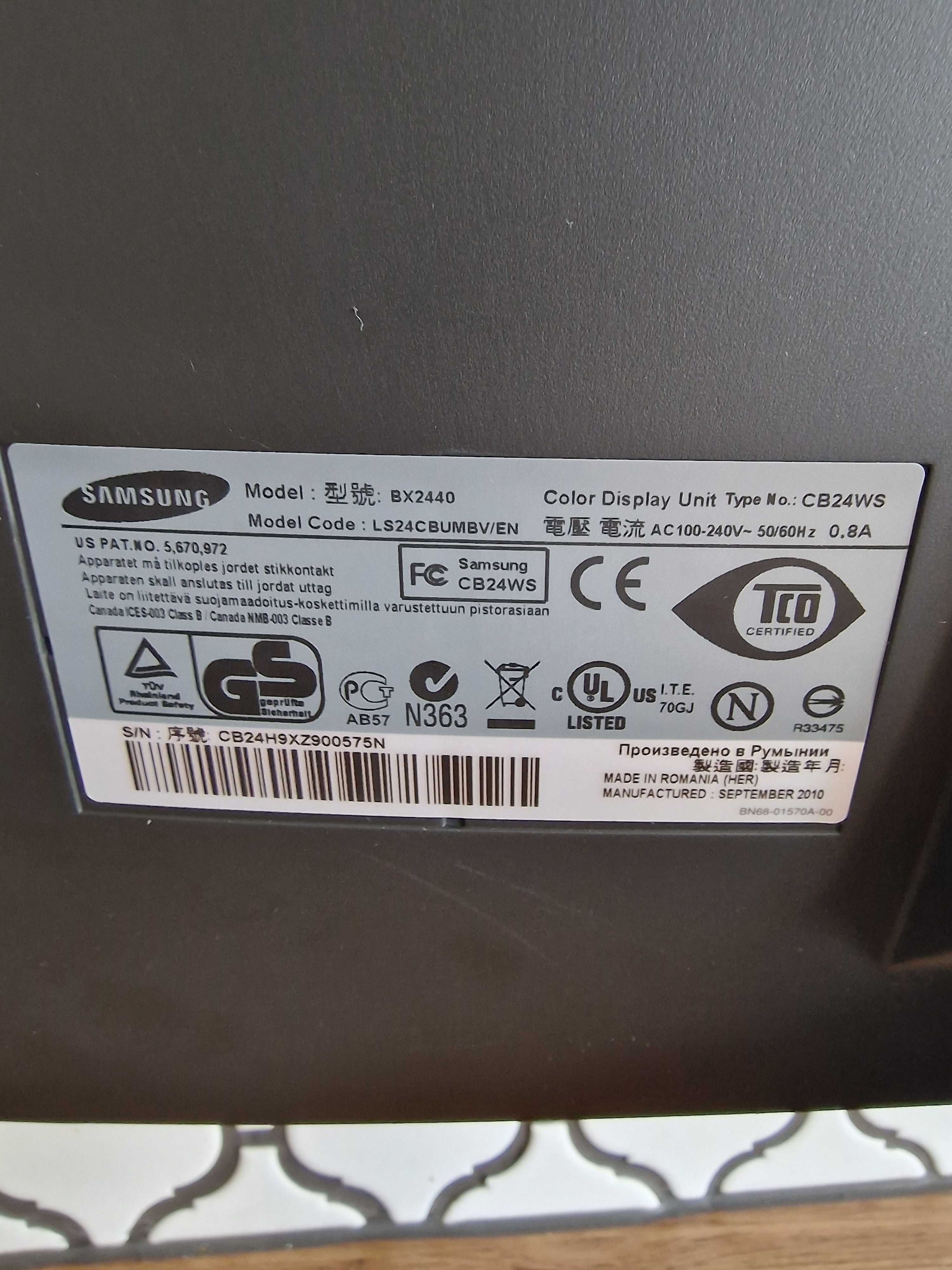 Monitor Samsung BX2440