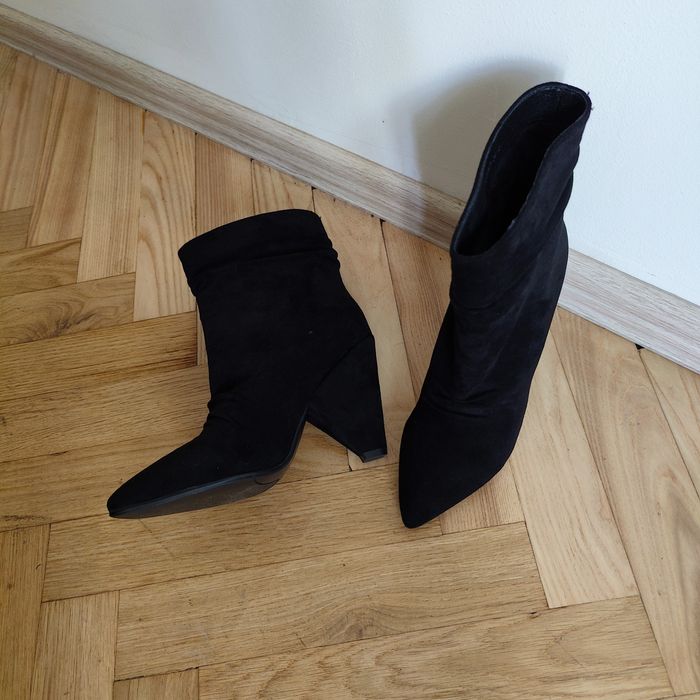 Весняні / Осінні замшеві жіночі черевики, 36 розмір