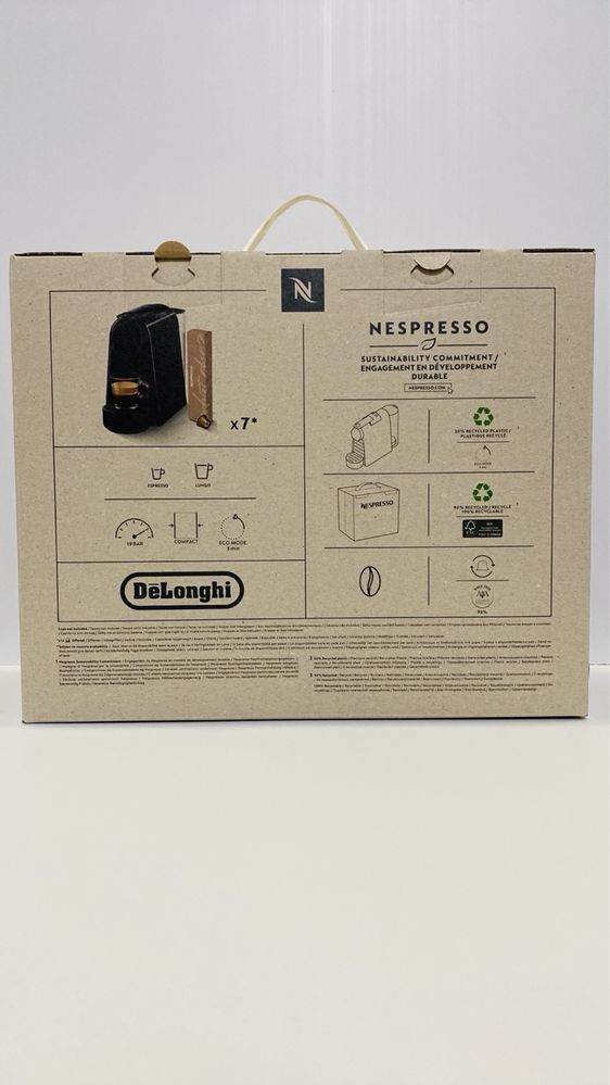 Капсульна кавоварка кавомашина Delonghi Nespresso Essenza Mini