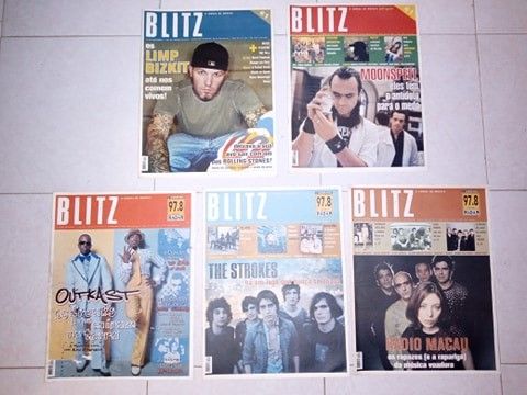 25 Jornais Blitz de 2003/2004 + Blitzfest de 2014.