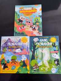 3 nowe książki Gang Fajniaków i Gang Bystrzaków