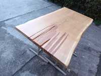 Blat dębowy z Monolitu dębowego 122x62-70 na ławę biurko stolik kawowy