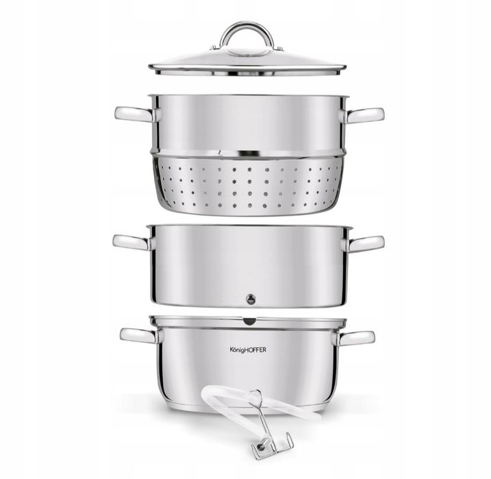 Sokownik parowy 5L na gaz indukcję GARNEK NIERDZEWNY do soku