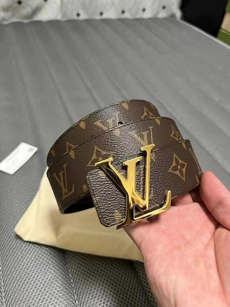 Ремень Louis Vuitton Пояс Луи Витон ремінь Кожа классический