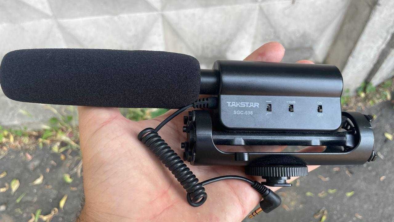 Накамерний мікрофон Takstar sgc 598 в хорошому тсані