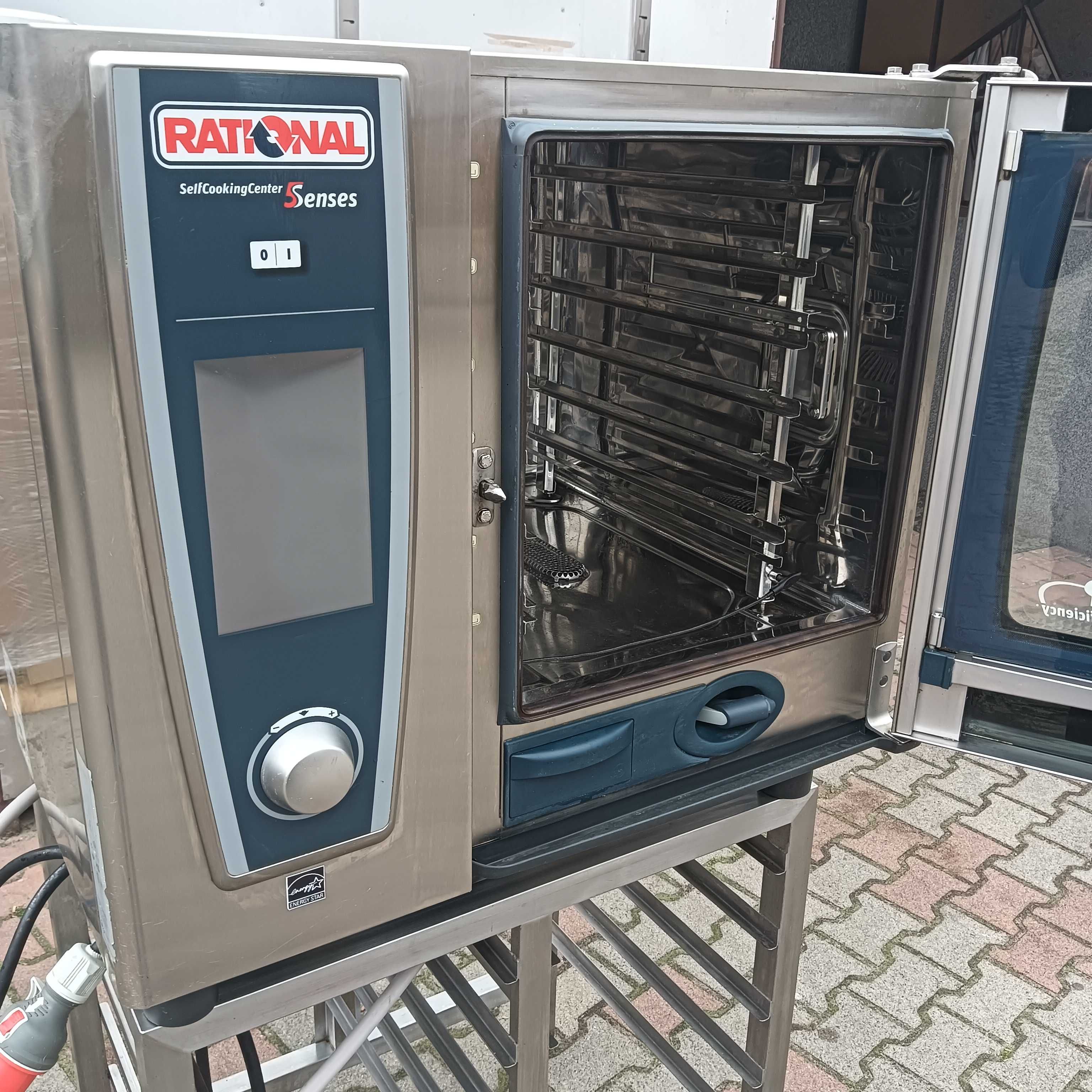 Piec Konwekcyjno Parowy Rational scc WE61 stan bdb z podstawą