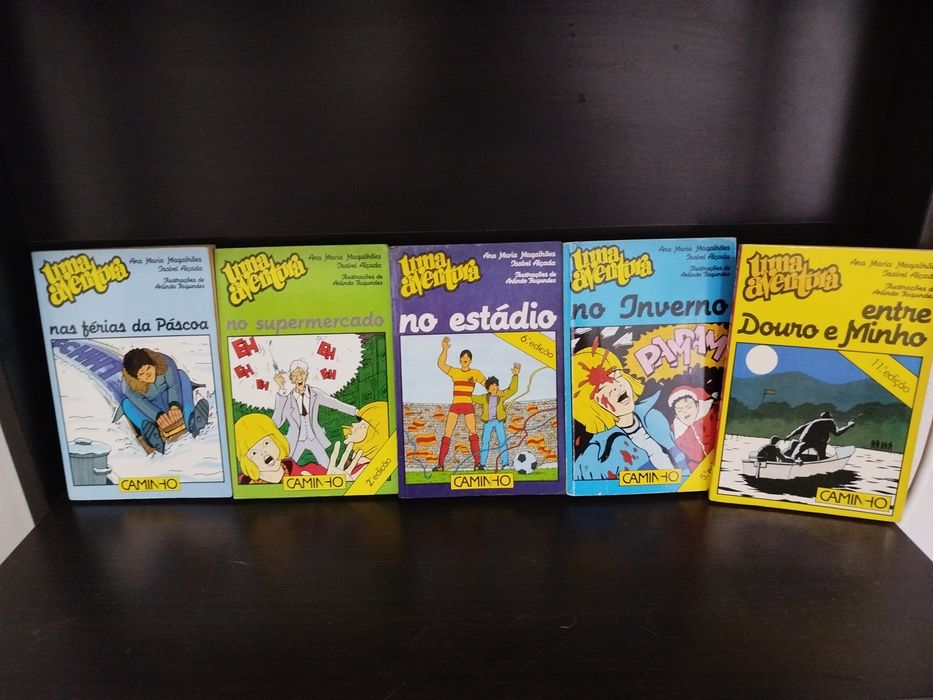 Conjunto de livros "Uma Aventura"
