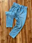 Xxl 46 44 h&m luzne spodnie jeans dzins jasne +size wysoki stan