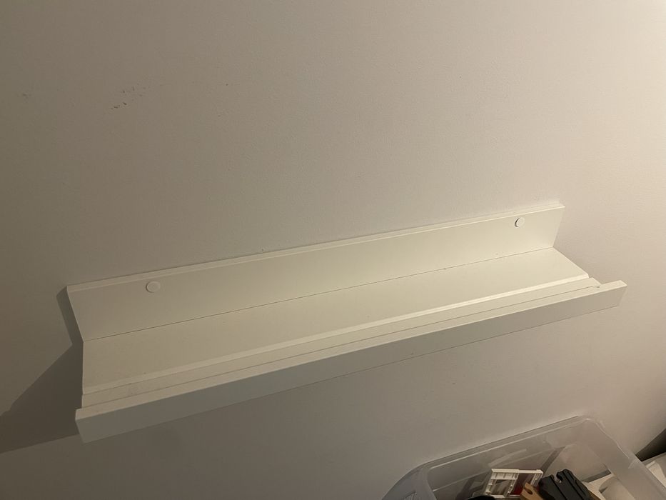 Półka ścienna mosslanda 3 sztuki ikea biała 55cm