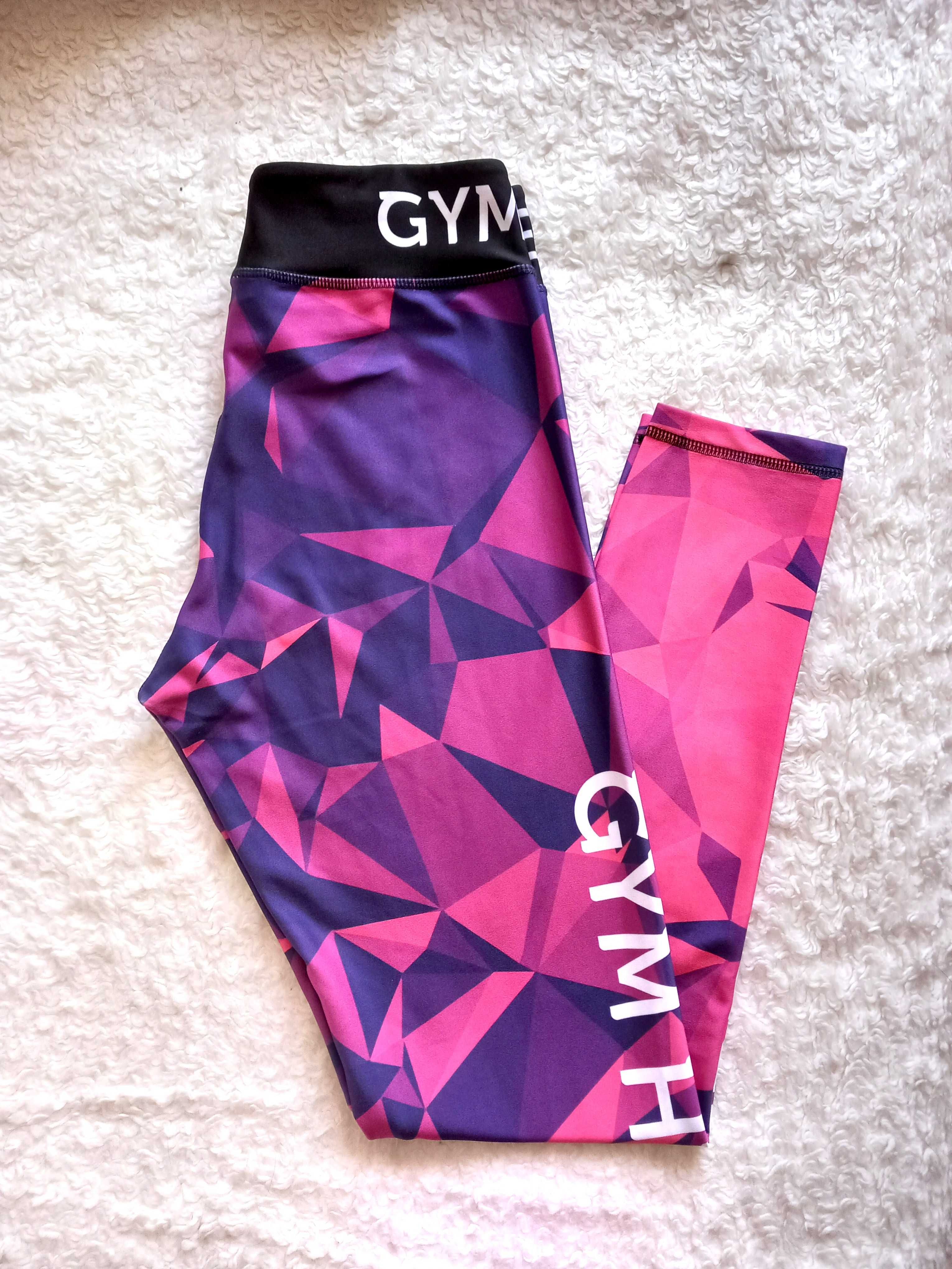 Gym Hero Pinky leginsy legginsy siłownia fitness wysoki stan