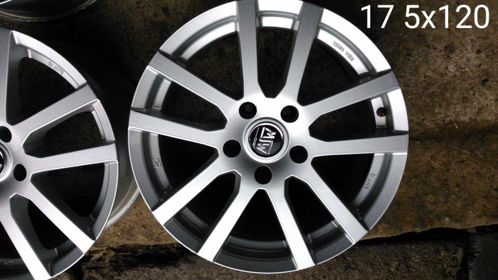 4x Alufelgi Bmw VW Opel Holden 17 5x120