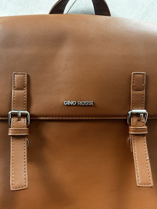 Plecak Gino Rossi brązowy