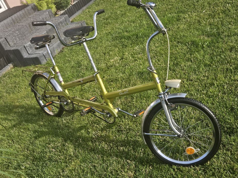 Rower duet tandem jubilat wigry 3 składak romet prl.