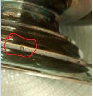 patera ,posrebrzana antyk