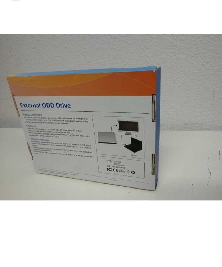 Zewnętrzny napęd DVD iClever zgodny z USB 3.0