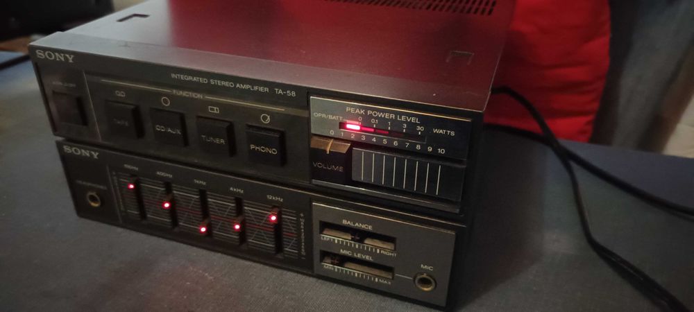 Amplificador Sony TA 58
