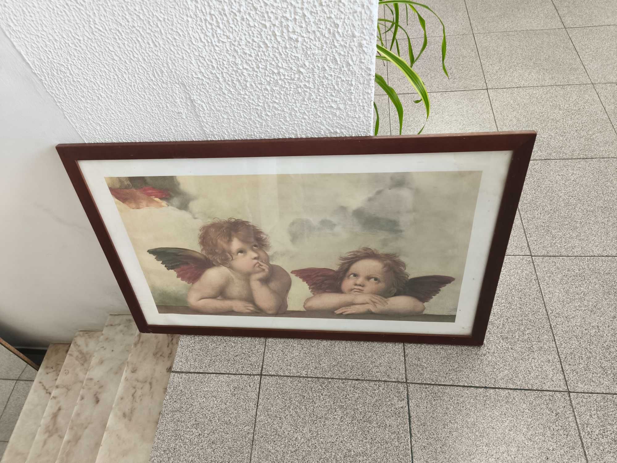 Quadro os Dois Querubins de Rafael Sanzio