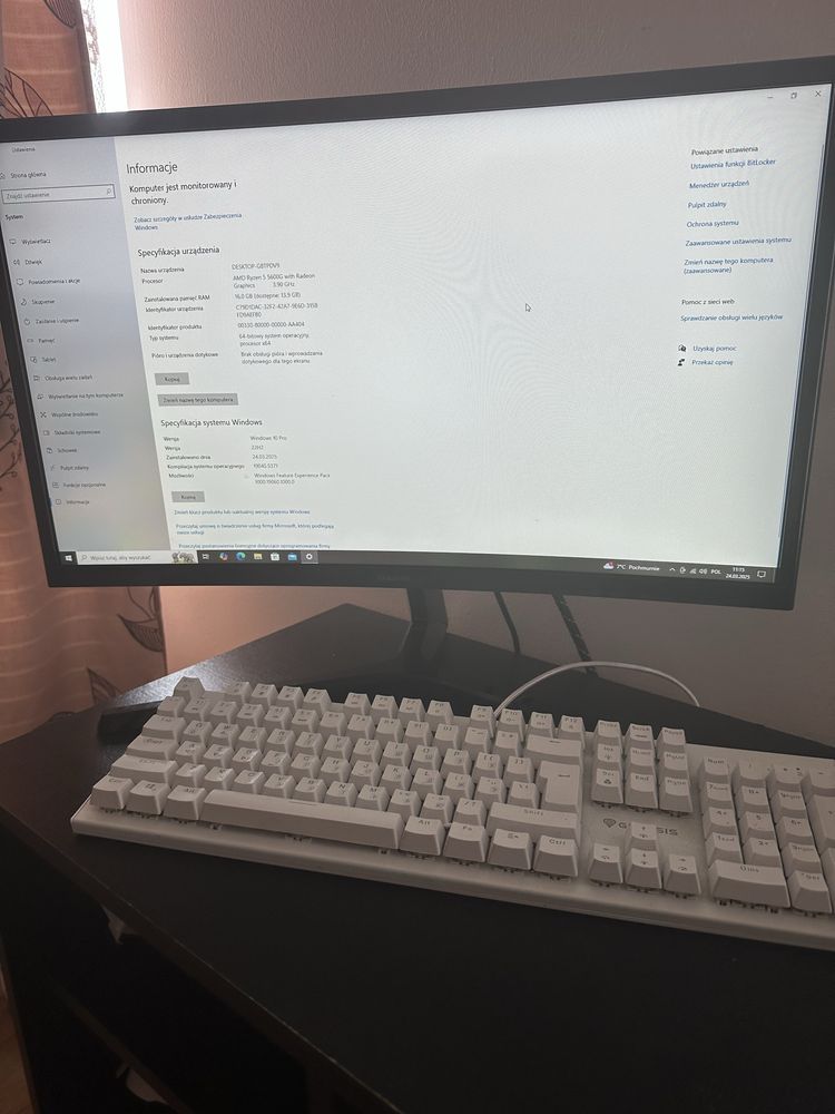 PC na sprzedaż – Ryzen 5 5600G, 16GB RAM, zestaw!