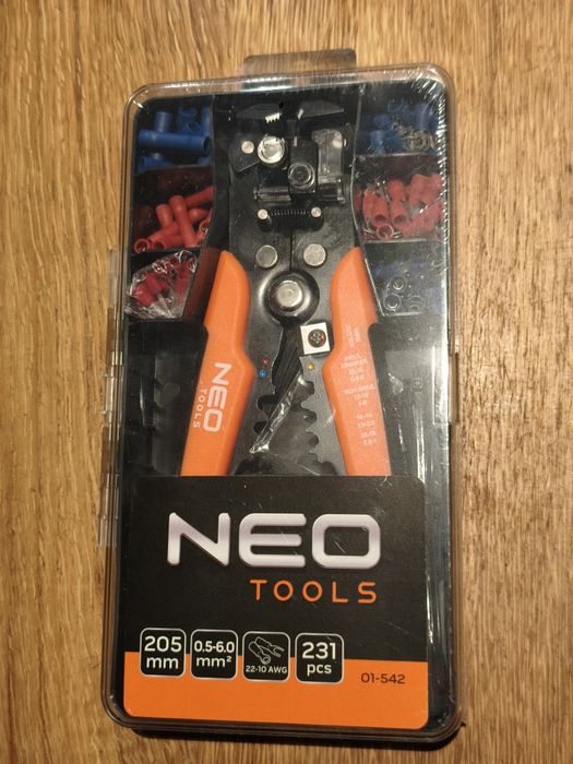 Automatyczny Ściągacz Izolacji Czołowy 200Mm + Konektory Neo