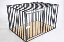 Klatka dla psa XL składana wejście dłuższy bok kennel   (116x78x75)