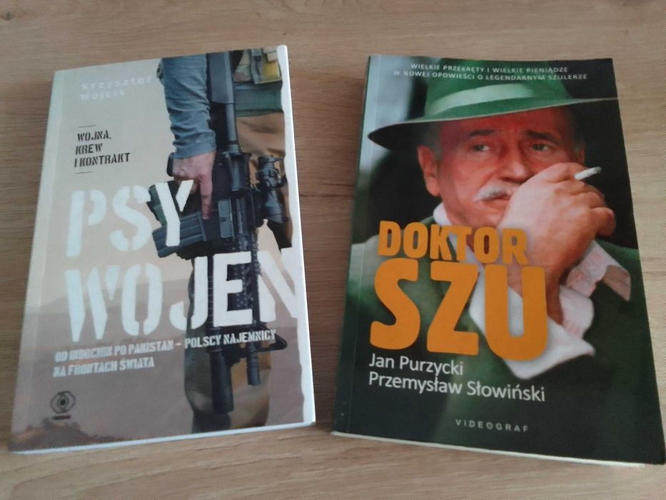 Książka książki Doktor Szu Psy wojen