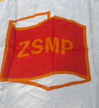 Flaga ZSMP PRL oryginalna