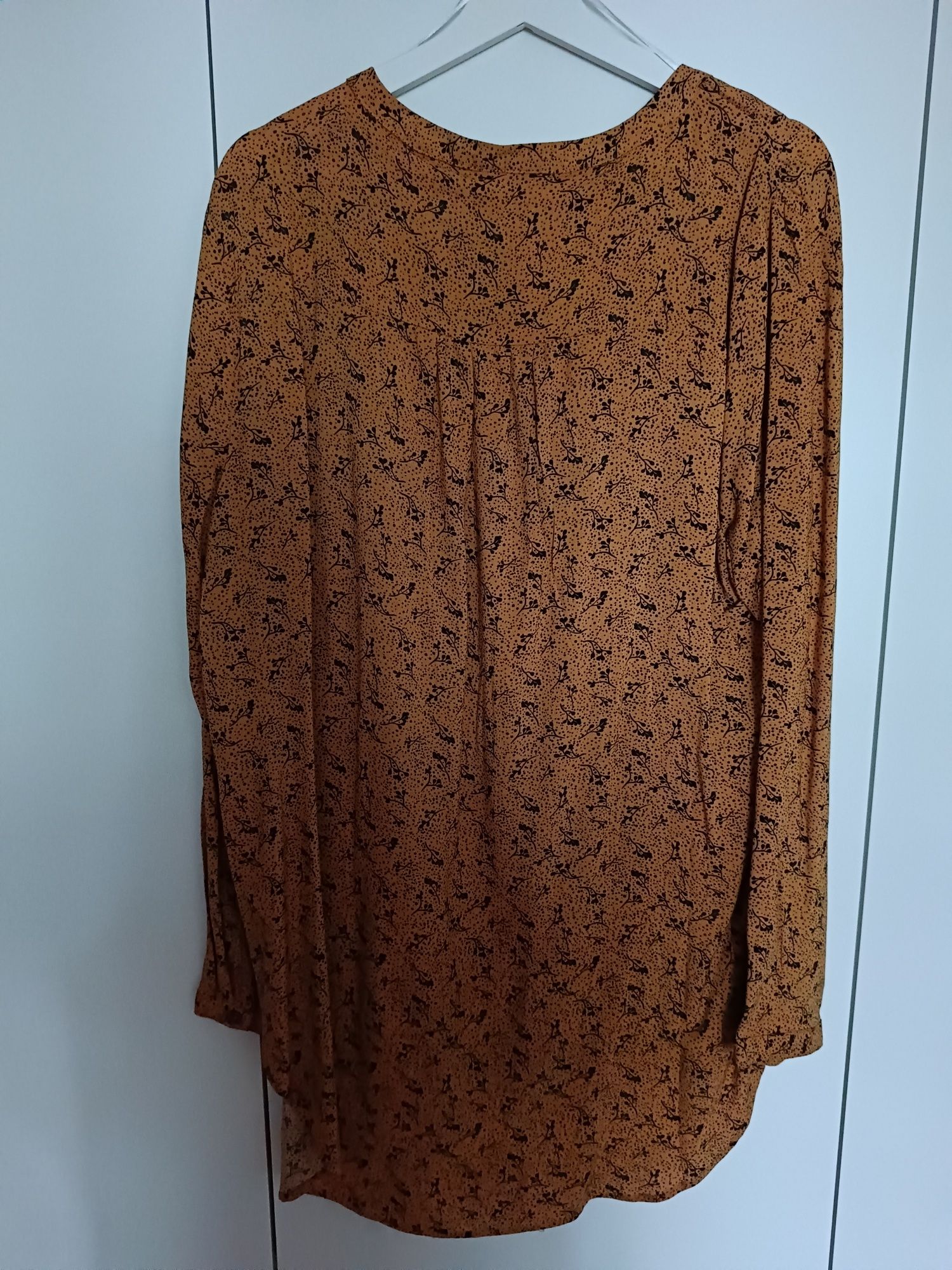 Koszula damska, bluzka tunika r 46,xxl stan idealny.