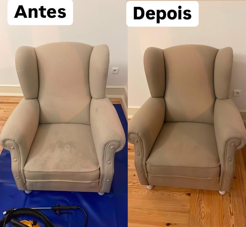 Limpeza de sofas e colçsão, Retiramos toda sujidade e Ácaros