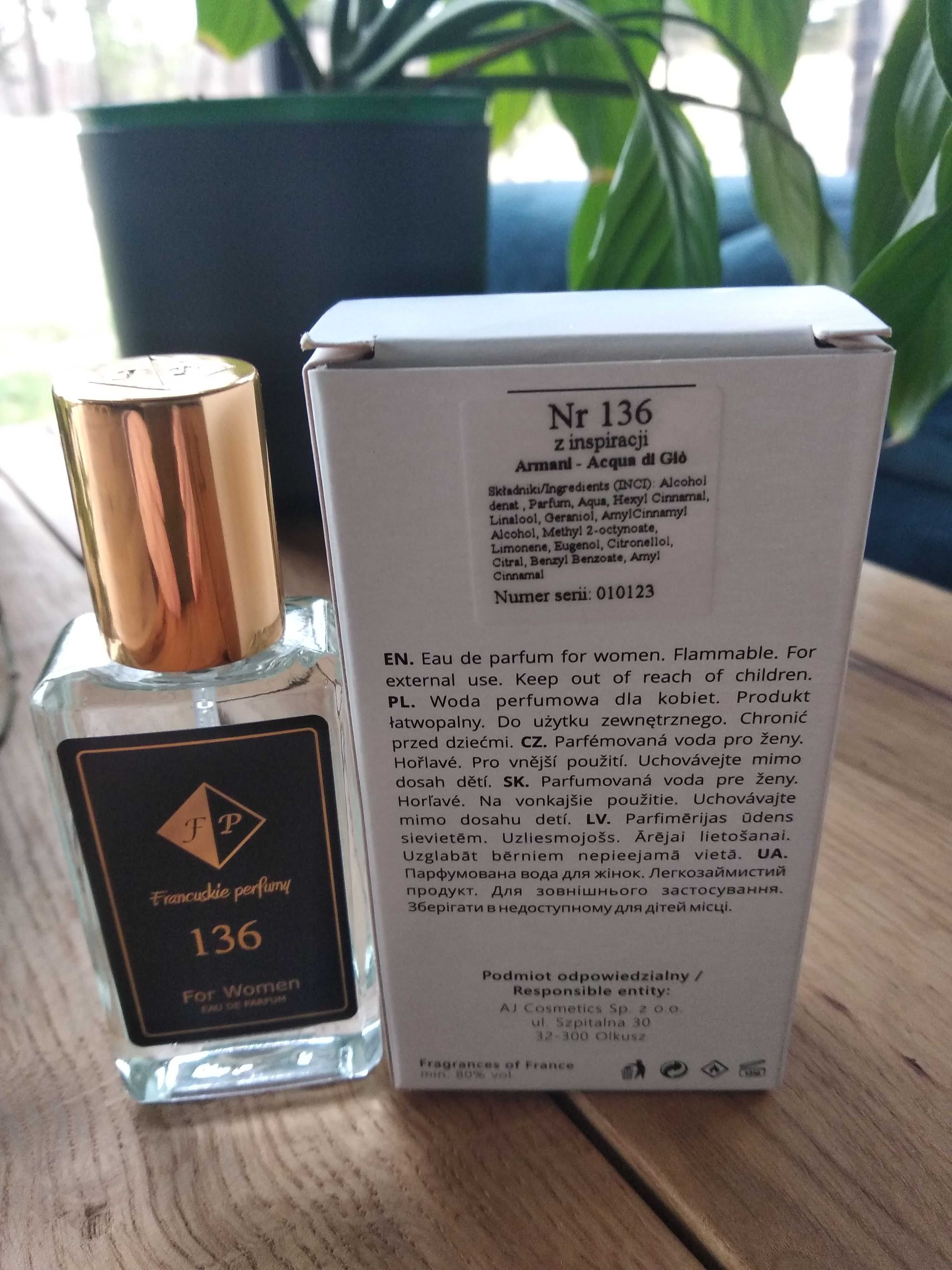 francuskie perfumy 136