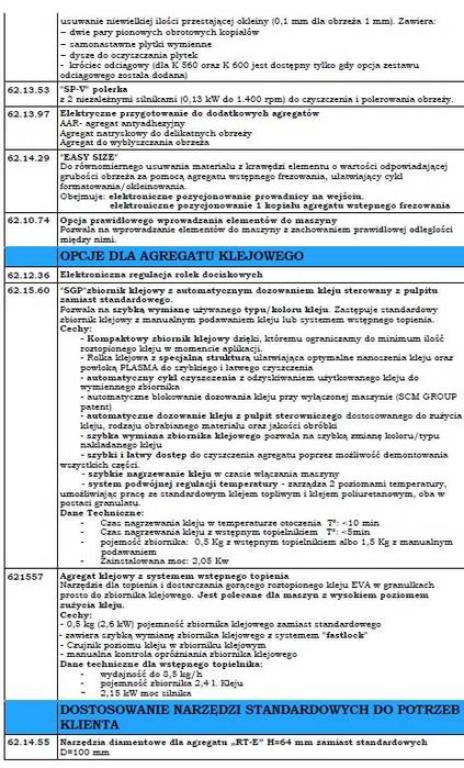 Okleiniarka SCM K560HP