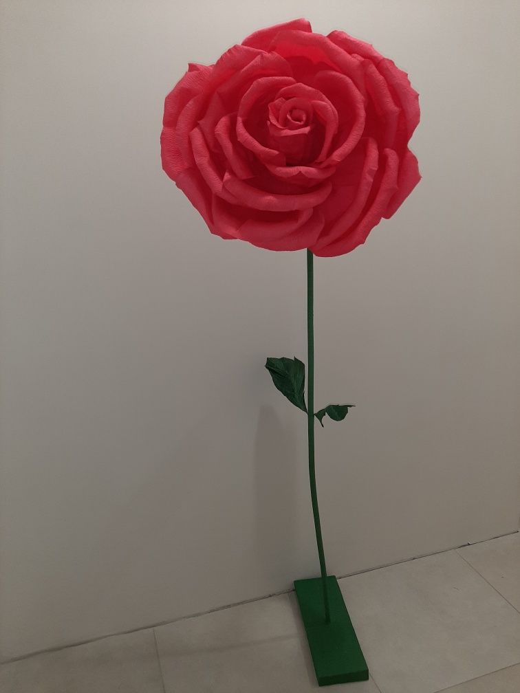 100грн! Ростовые цветы пионы розы. Бумажные цветы гофрированной бумаги
