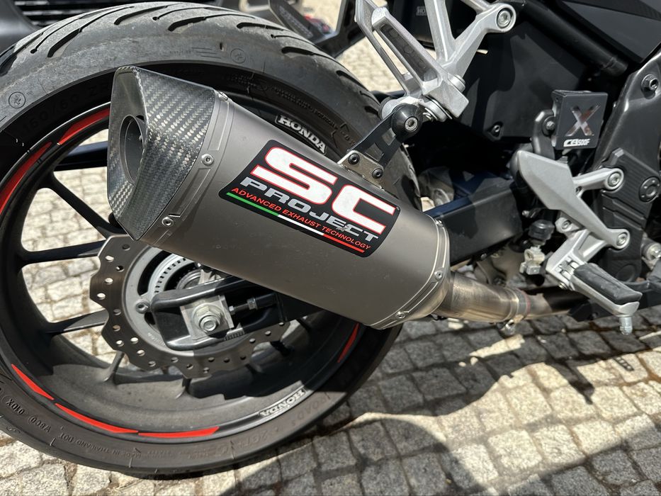 Escape SC PROJECT para Honda CB500 R/F/X 2021 até 2024
