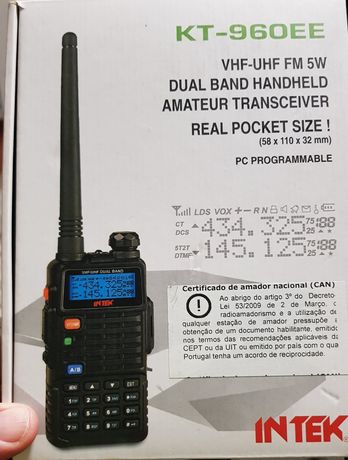 3 walkie talkie novos