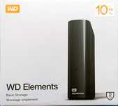 Stacjonarny magazyn danych, dysk zewnętrzny, WD Elements 10 TB