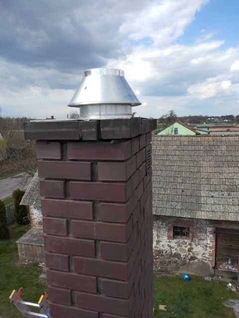 Frezowanie kominów-metodą diamentową, montaż systemów kominowych.