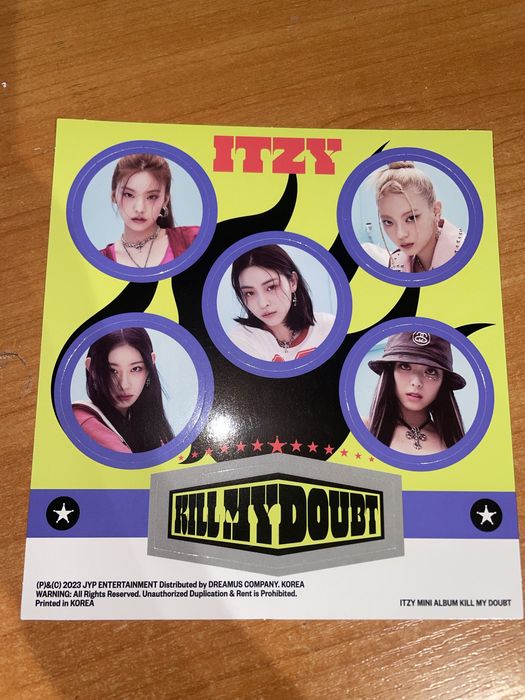 Альбом itzy ітзі kill my doubt