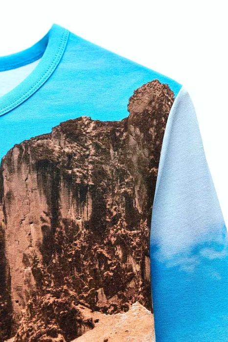 Реглан лонглислив Zara р. M - L с принтом, Зара.