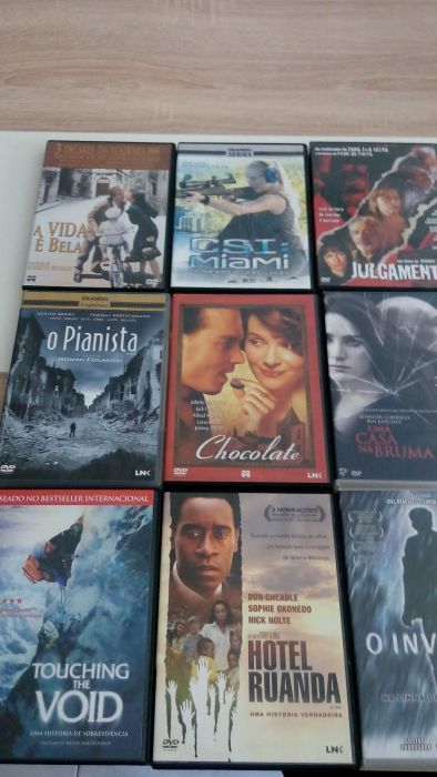 Dvds originais 1€ cada