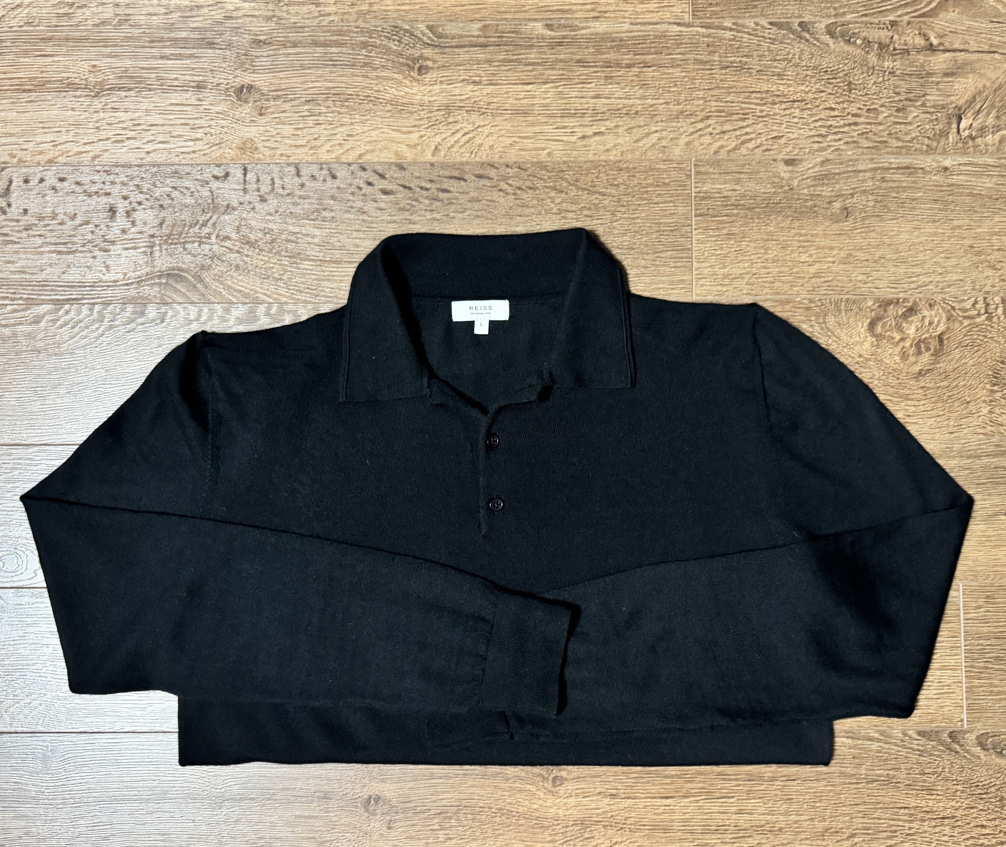 Шерстяная кофта поло Reiss .
