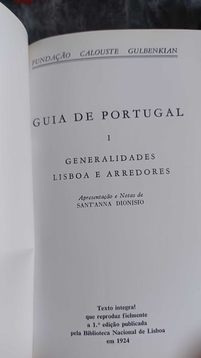 Guia de Portugal (4 volumes)