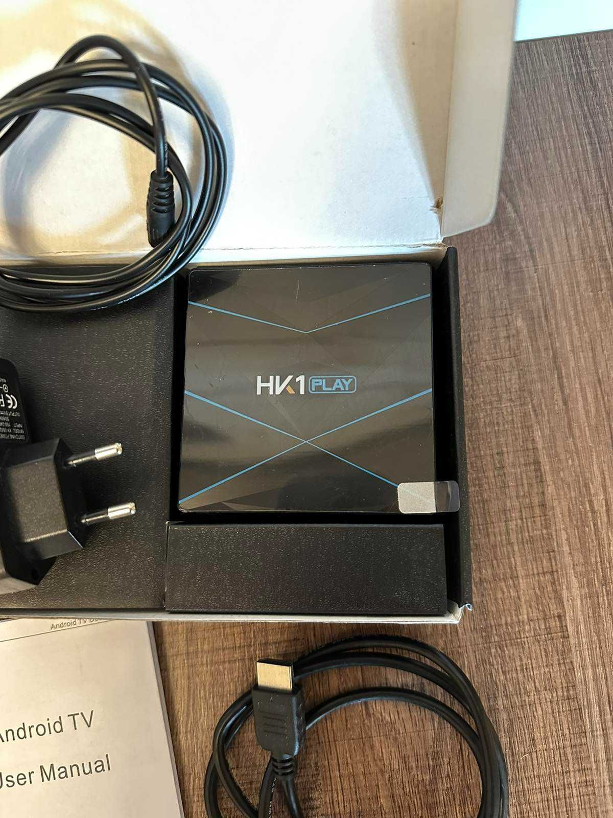 Смарт тв-приставка - HK1 Play TV BOX Android 8.1 Amlogic S905X2 4/32GB