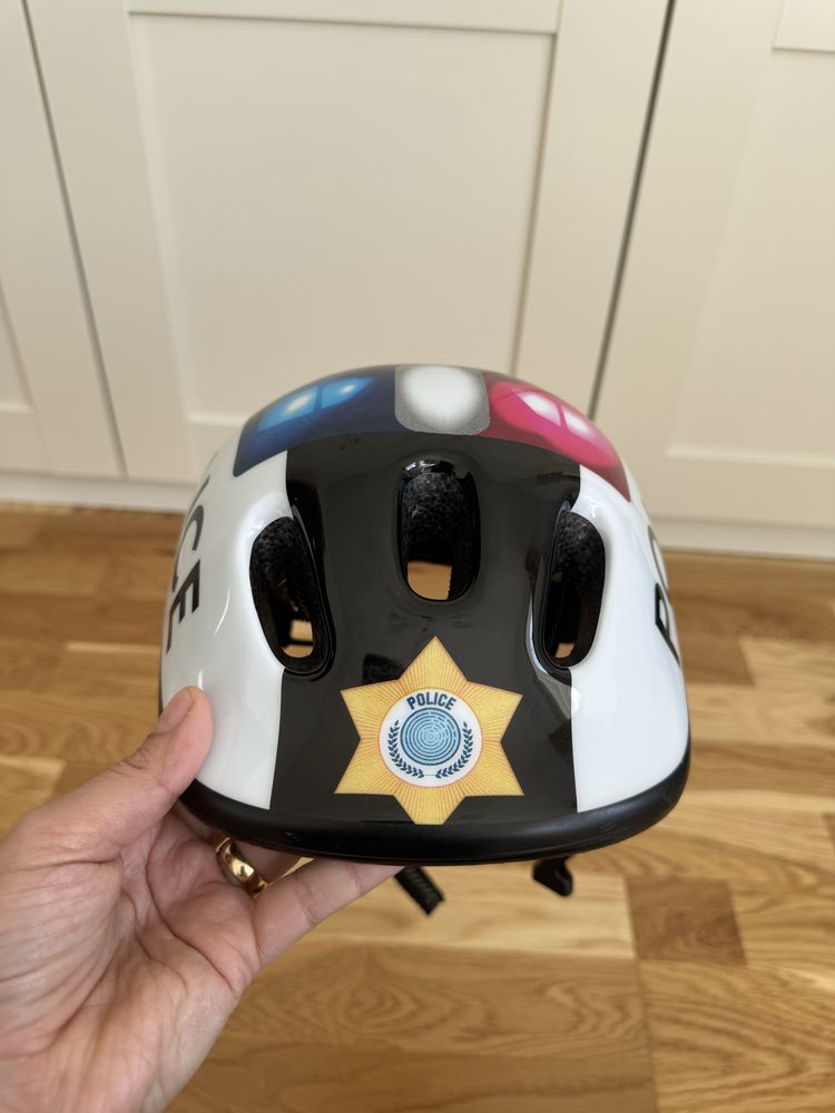 Kask rowerowy dziecięcy Martes r. XS policja
