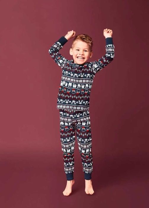 Піжама дитяча трикотажна в новоріний принт