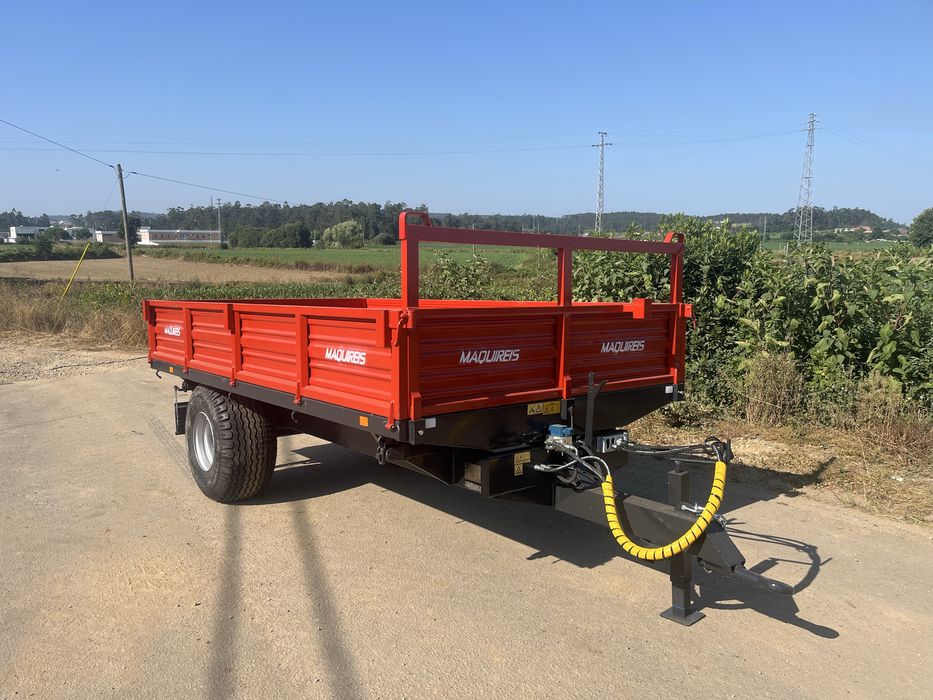 Reboque agricola tribasculante 5t