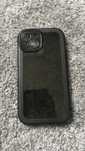 NOWY !! case etui Iphone 14 czarny przezroczysty bezpieczny