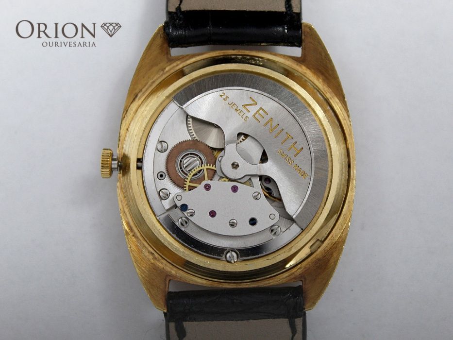 Relógio de pulso Zenith em ouro (1970)