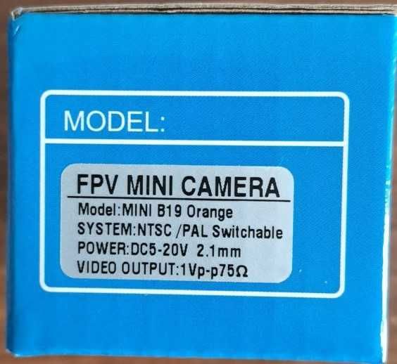 Камера  RunCam/ Ratel Pro /Ratel 2/ JINJIEAN MINI Orange/9IMOD для FPV